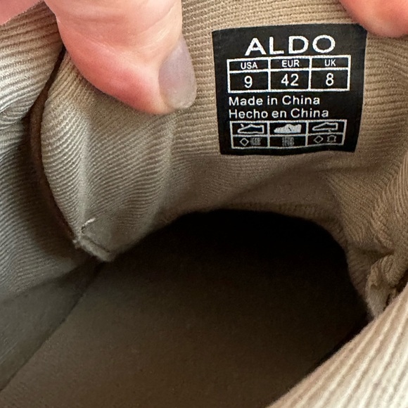 Gently used ALDO HIGH TOP LACEUP SNEAKERS - Picture 13 of 14